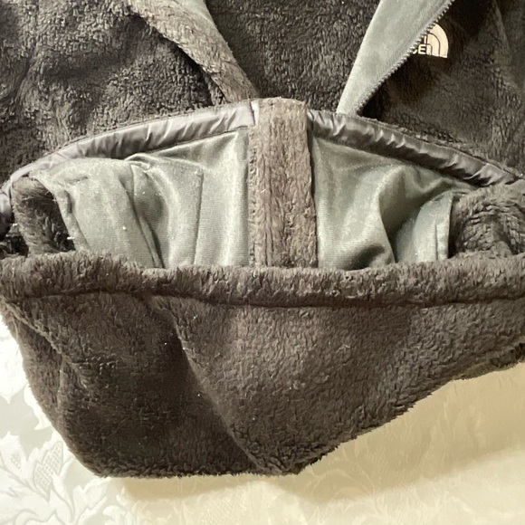 The North Face Women's Black Sherpa Fleece Jacket Size Small Warm Full Zip - Picture 8 of 8
